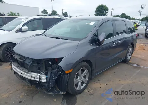 2020 Honda Odyssey Ex из США, поврежденный, VIN 5FNRL6H54LB065702